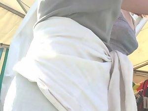 Someone should tell her to wear a bra Picture 8