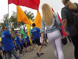 Three kinds of wonderful ass in tights Picture 1