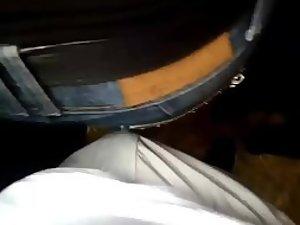 Erection grinding on a hot dancing girl Picture 1