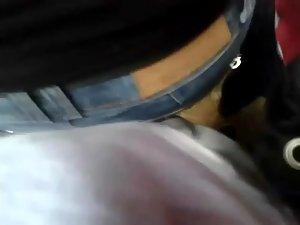 Erection grinding on a hot dancing girl Picture 2