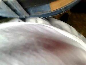 Erection grinding on a hot dancing girl Picture 8