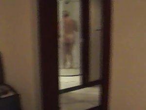 Milf filmed while under the shower Picture 5