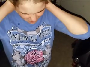 Quick ride and funny cum facial on teen face Picture 6