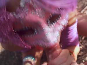 Glitter and cum mix together in fairy's asshole Picture 5