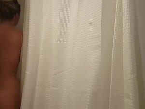 Hidden cam caught naked roommate's sexy tattoo Picture 4