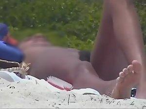 Afro hairy bush over her pussy is spied Picture 6
