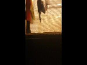 Peeping tom checks out a naked ass with hot tan line Picture 3