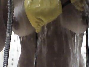 Sweet little boobs under a yellow bikini Picture 7