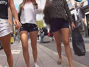 Wedgie in tight ass of a hot blonde Picture 2