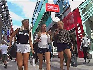 Wedgie in tight ass of a hot blonde Picture 5