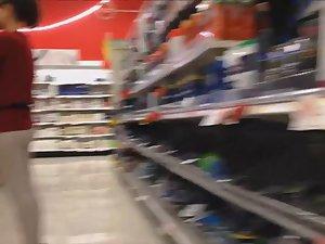 Hot teenage store worker Picture 1