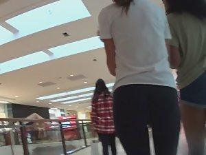 Perky teen girl is the queen of the mall Picture 5