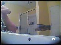 Naked wife spied in the bathroom Picture 5