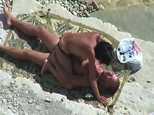They got caught fucking on the beach Picture 8