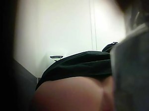 Butt cheeks parted and reveal tight anus Picture 3