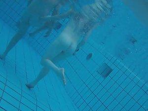 Voyeur films inside sauna swimming pool Picture 2
