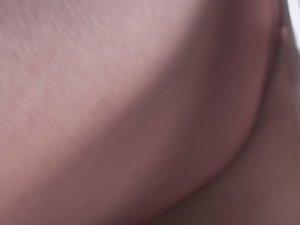 Scoring an upskirt while talking Picture 6