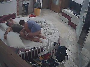 Spying on a woman looking at limp penis before hard sex Picture 2