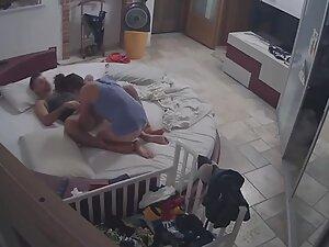 Spying on a woman looking at limp penis before hard sex Picture 3