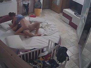 Spying on a woman looking at limp penis before hard sex Picture 4