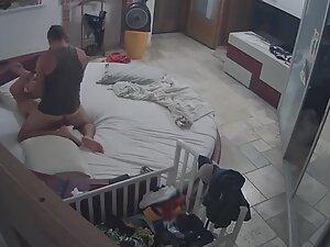 Spying on a woman looking at limp penis before hard sex Picture 6