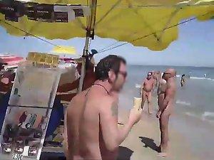 She greets him with shaking his penis Picture 3