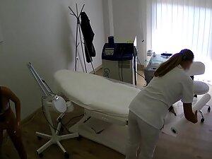 Epic girl spreads her ass and legs for hair removal Picture 8