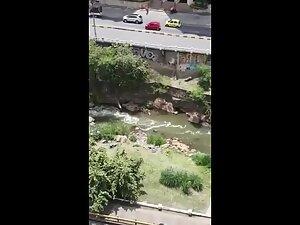 Sex in the river caught from a tall nearby building Picture 2