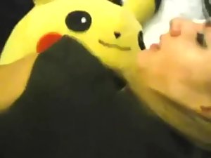 Flexible girl licks the sperm off her foot Picture 7