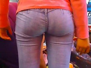 Tight buttocks in jeans hypnotized me Picture 4