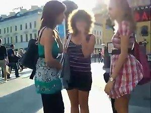 Following a group of appealing teen girls Picture 2