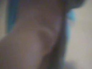 Peeping a hairy pussy and a firm ass Picture 1