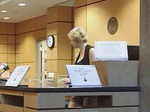 Everybody loves the busty librarian girl Picture 7