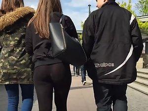 Thong and white stain inside ass crack Picture 3