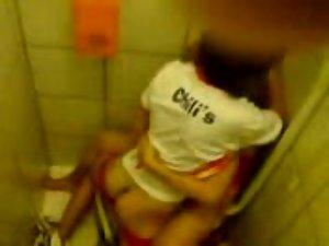 Wild fuck busted in the toilet Picture 7