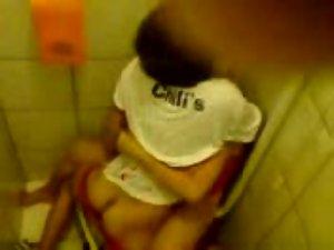 Wild fuck busted in the toilet Picture 8