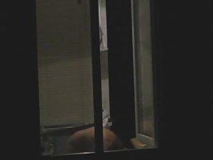 Nude neighbor peeped through window Picture 3