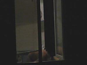 Nude neighbor peeped through window Picture 5