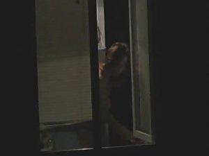 Nude neighbor peeped through window Picture 6