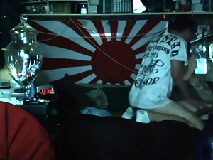 Punk couple having sex at home Picture 4