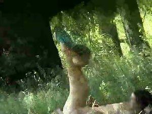 Cool couple spied fucking in the nature Picture 5