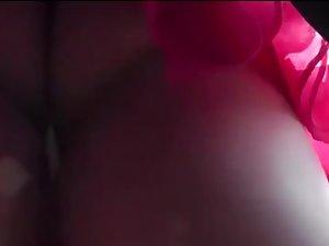 Fluffy upskirt reveals a lot Picture 8