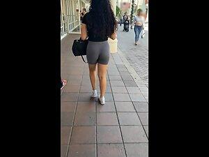 Shorty with a nice ass in tight shorts Picture 7