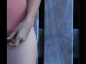 Swimsuit shows outlines of pussy and nipples Picture 3