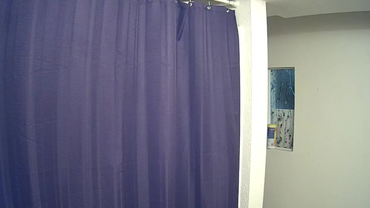 Spying on fun couple showering together pic