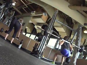 Firm perky asses of girls doing squats Picture 2