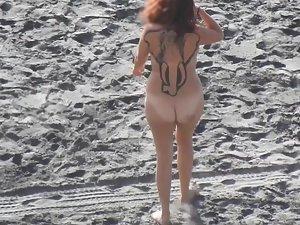 Chunky nudist women with big tattoos on backs Picture 6