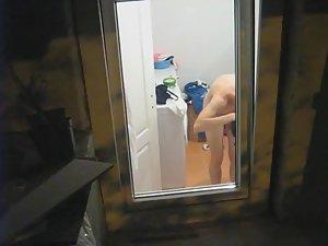 Naked babe peeped in the bathroom Picture 5
