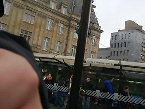 Busted voyeur still manages to spy on hot teens Picture 1