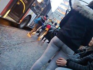 Busted voyeur still manages to spy on hot teens Picture 8